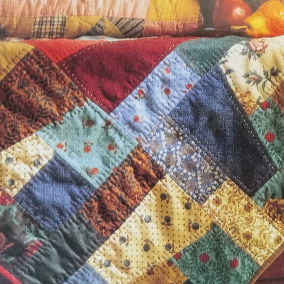 Vintage Creative Patchwork With Applique And Quilting SC Book Patterns Included! - Picture 9 of 9